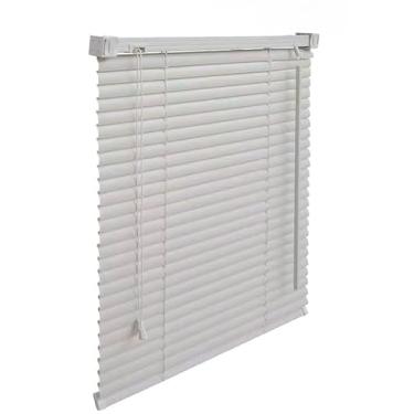 Imagem de Persiana Horizontal 100x130cm PVC 25mm Cortina Sala Quarto (CINZA)