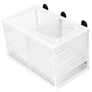 Imagem de Acouto Criador de Peixes de Aquário, Criador de Isolamento, Incubadora de Incubatório Com Ventosa, de Incubatório de Peixe Frito - Suprimentos para Animais de Estimação/e Animais de (Grande com