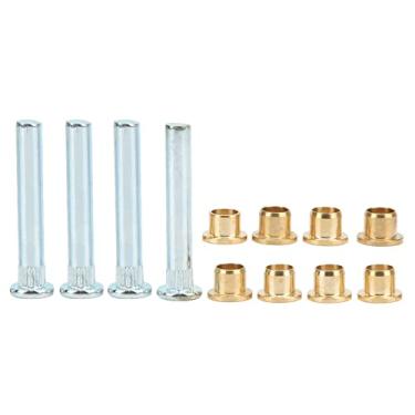 Imagem de Generic Pinos Dobradiça Porta, Jogo Resistente Bucha do Pino Dobradiça Porta de 12 Pces Anti Ferrugem Metal Resistente para o Caminhão de Recolhimento