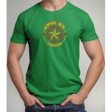 Imagem de Camiseta Camisa Adulto Feminina Masculina Algodão Banda de Rock CPM 22