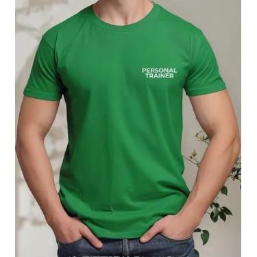Imagem de Camiseta Camisa Algodão Adulto Feminina Masculina Personal Trainer Uni