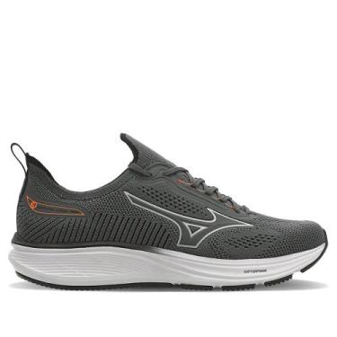 Imagem de Tênis Masculino Mizuno Cool Ride 3 SoftierFoam Cinza, Cinza, 41