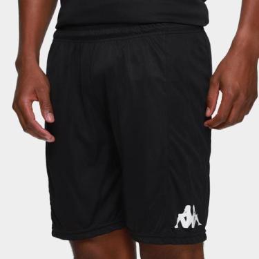 Imagem de Short Kappa Xaron 2.0 17 Masculino, Preto, GG