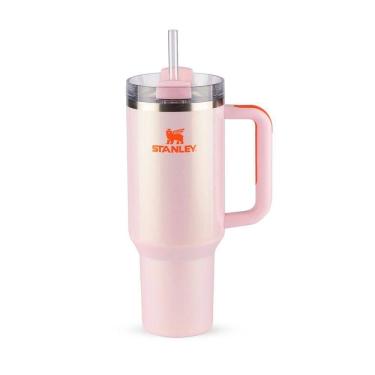 Imagem de Copo Com Canudo Stanley Quencher Rose Petal Shim