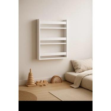 Imagem de Nicho Infantil Prateleira Organizador De Brinquedos e Livros Móveis Co