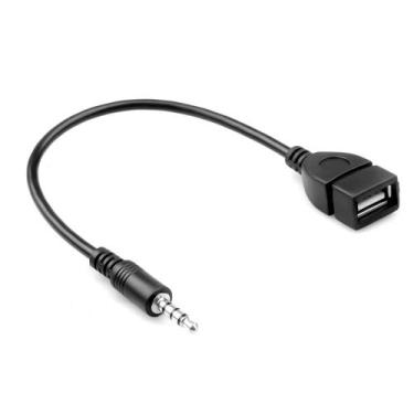 Imagem de Cabo Adaptador USB Fêmea Para Plug P2 3,5mm - WV