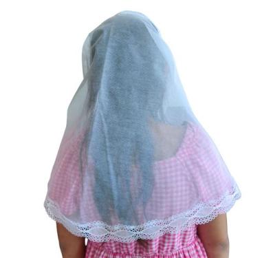 Imagem de Véu CCB Juvenil Delicada - Meu Véu, Redondo