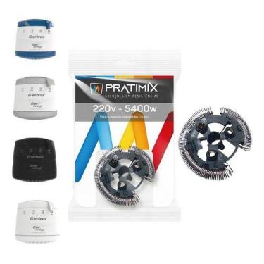 Imagem de Resistência Enerducha Plus Eletric 3t Enerbras 5400w 220v - Pratimix