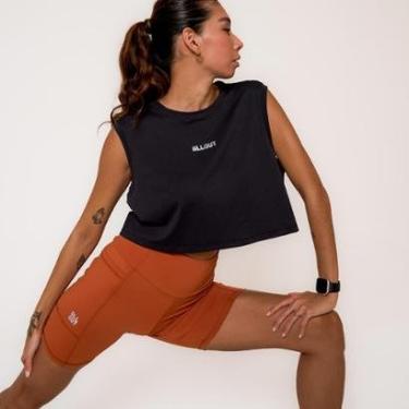 Imagem de Bermuda Feminina Com 6 Bolsos Para Corrida All Out Training-Feminino