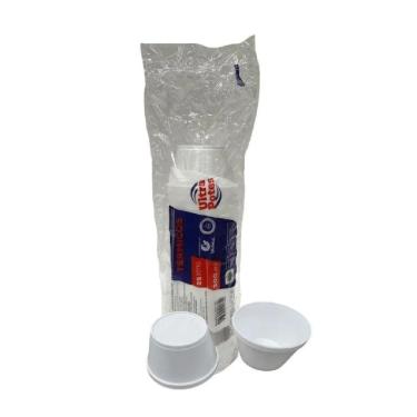 Imagem de Pote Térmico De Isopor 300Ml Descartável C/200 Caldo Sorvete