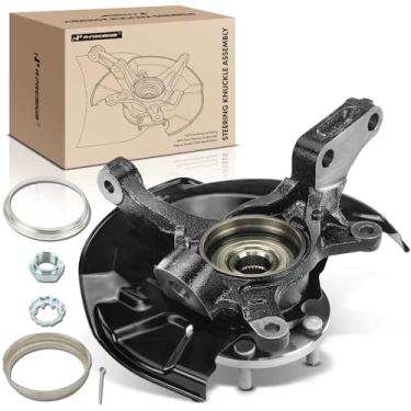 Imagem de A-Premium Junta de direção dianteira esquerda e conjunto de cubo de rolamento de roda compatível com Toyota Camry 1997 1998 1999 2000 2001, 3.0L, lado do motorista
