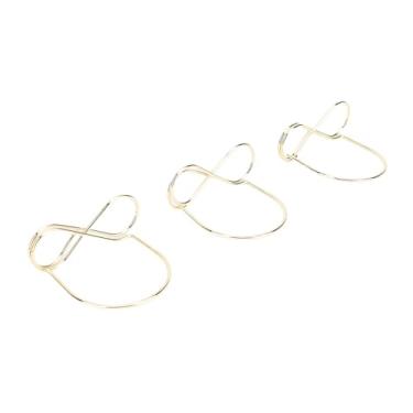 Imagem de Generic Suporte para Número de Mesa, Base Estável Multiuso, Design de Anel Duplo 15 (Ouro)