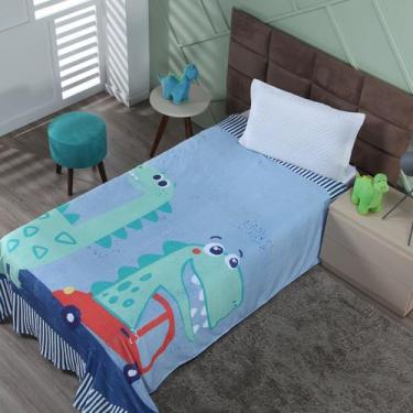 Imagem de Manta Soft Estampada Infantil Solteiro 2,20 x 1,55 Decoração Quarto Cr