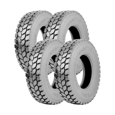 Imagem de Jogo 4 Pneus DRC Aro 22.5 D941 295/80R22.5 152/149L 18 Lonas