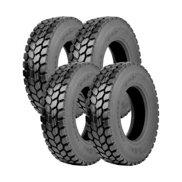 Imagem de Jogo 4 Pneus DRC Aro 22.5 D941 295/80R22.5 152/149L 18 Lonas