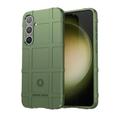 Imagem de Capa Case Para Samsung Galaxy S24+ Plus (Tela 6.7) Rugged Shield Anti Impacto (Verde)