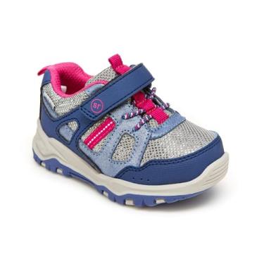 Imagem de Stride Rite 360 Tênis de corrida unissex Artin 2.0 atlético, Azul/rosa, 12 Little Kid