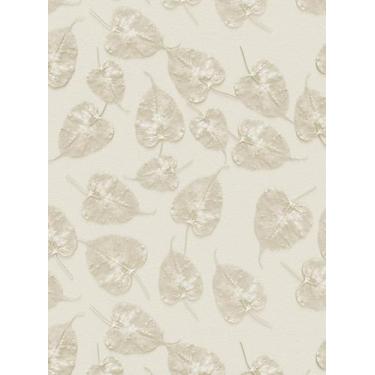 Imagem de Papel De Parede Adesivo Sala Quarto Floral Folhas 3D FL159 3METROSX57C