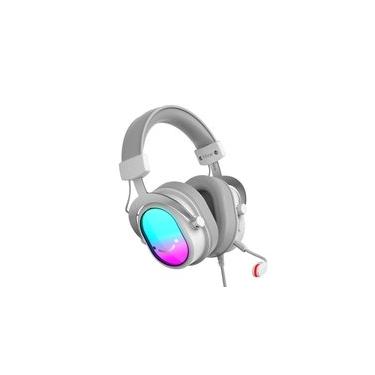 Imagem de Headset Gamer Fifine AmpliGame H16, 7.1 Surround, Microfone com Cancelamento de Ruído, para PC/PS/MAC, Branco - H16W