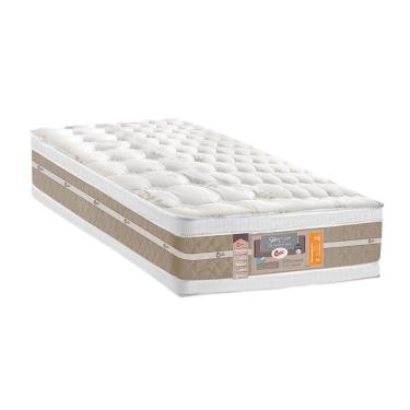 Imagem de Colchão Solteiro Molas Pocket Ensacadas Silver Star Air Double Face Euro Pillow (88x188x34) - Castor