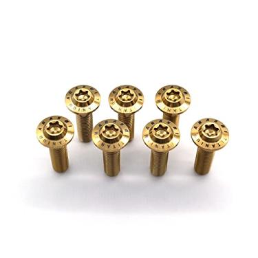 Imagem de Parafusos de montagem de discos de freio dianteiro Arashi para Kawasaki Ninja ZX6R 636 13-21, ZX10R 08-15, ZG 1400 Concours 08-10, ZX14R 06-07, GTR 1400 07-16 Parafusos Torx afunilados de titânio