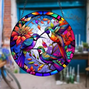 Imagem de Enfeite de beija-flor - decoração de árvore de Natal, enfeites decorativos de Natal, ideia de presente para troca de presente