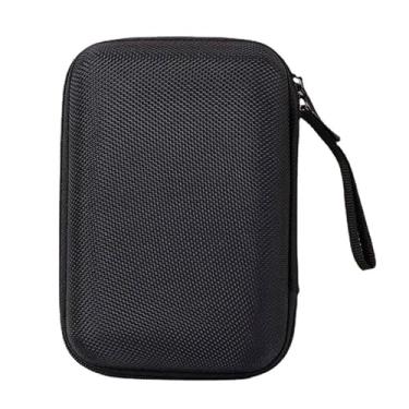 Imagem de Estojo de Disco Rígido Externo Estojo de Eva À Prova de Choque Hdd de 2,5 Gadas Com Bolso de Malha E Estojo de Transporte de Tecido Interno Io Para Uso Em Viagens E Escritório