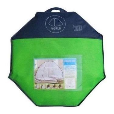 Imagem de Mosquiteiro Tenda Cama Solteiro Dobrável Pratico E Portátil