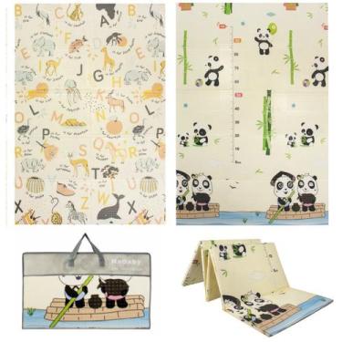 Imagem de Tapete Infantil De Atividades Tatame Emborrachado Dobrável Dupla Face 