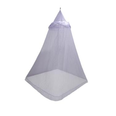 Imagem de Mosquiteiro, Mosquiteiro de Renda para Proteger de Insetos e Mosquitos Serve Nas Camas Casal Solteiro Queen, Largura 8,90 Metros Altura 2,90(Cor: Lilás)