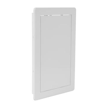 Imagem de Repa Market Painel de acesso 6 x 10 para drywall e teto - painel de porta de plástico ABS branco, placa de cobertura de furo de parede - à prova de ferrugem, fácil acesso e instalação, porta