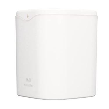 Imagem de Cryfokt Umidificador de Mesa Hidratante de Pele Pulverizador Duplo para Dormitório de Escritório de Mesa Com Tanque de água de 2L Hidratação de 12 Horas para Amigos da Família Plástico (Branco