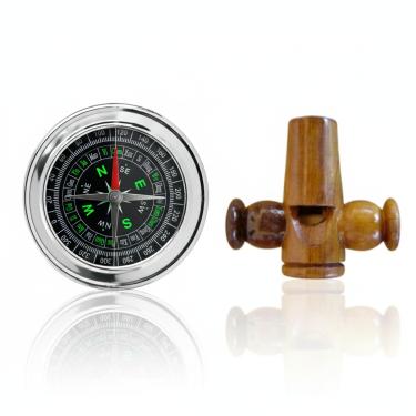 Imagem de Bússola Profissional Caça Apito Profissional Inhambu Açu