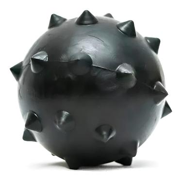 Imagem de Brinquedo com Cravos Maciça Tamanho G Borracha Pet