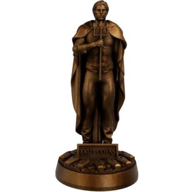 Imagem de Estátua Exu 7 Covas Umbanda Candomblé (Cor Cobre Antigo)