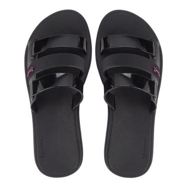 Imagem de Chinelo Slide Feminino Grendene Ipanema Bold Plus Preto-Feminino