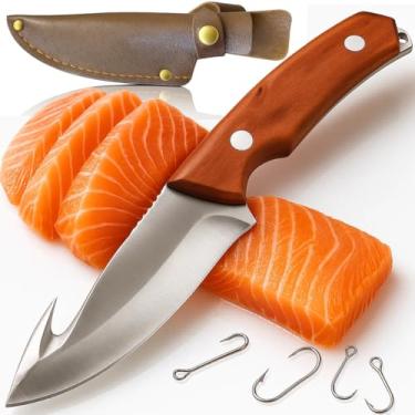 Imagem de Faca Coreadeira Estilo Brutal Forjada Artesanal Picanheira de Aço Premium – Lâmina Ultra Afiada, Ideal para Churrasco, Corte de Carne e Cozinha Profissional com Cabo Ergonômico