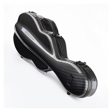 Imagem de Estojo De Violino Em Forma De Violino Tamanho 4/4 Composto De Fibra De Carbono Estojo Rígido De Violino Com Higrômetro Tamanho Completo Estojo de Violino