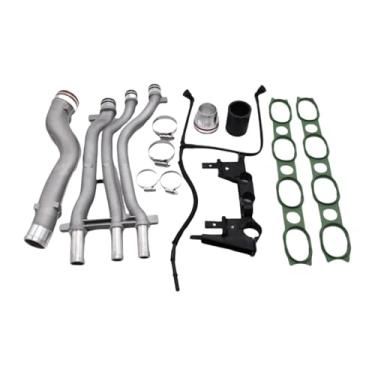 Imagem de QccHieUs Kit de Atualização de Reparo de Tubo de Refrigeração, de Refrigeração Do Motor, Componentes Do de Refrigeração Automotivo Compatíveis