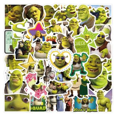 Imagem de Adesivos Shreks Waterproof Vinyl Anime 60 unidades/lote