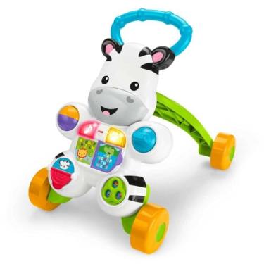 Imagem de Fisher-Price Brinquedo para Bebês Apoiador Zebra para crianças a partir de 6 meses