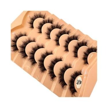 Imagem de Cílios Postiços De Visón Sintético Com Aparência Natural E Volumosa, 7