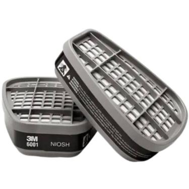 Imagem de Cartucho Químico Vapores Orgânicos GA 6001 o Par 3M