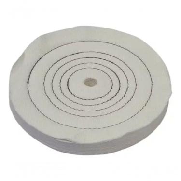 Imagem de Roda Pano Costurada Para Polimento 200x20mm Rp20c