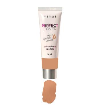 Imagem de Base Liquida Matte Perfect Cover Vivai 30ml cor:05