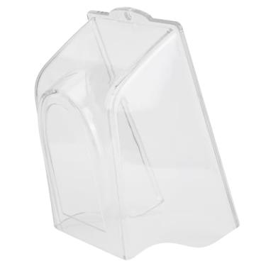 Imagem de ZAWELIYO Capa de Chuva Com Trava de Impressão Digital, à Prova D'água, Durável, Transparente, para Controle de Acesso à Vila, Máquinas de Atendimento, Campainhas de Vídeo para Uso Externo