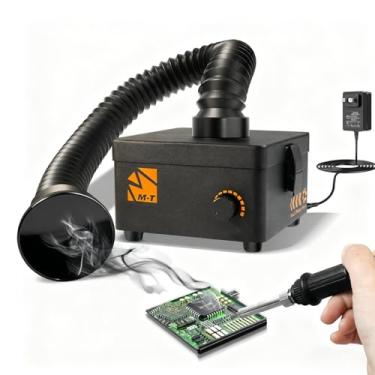 Imagem de M-T Extrator De Fumaça Solda, 80 W, 168 M³/H, Absorvedor Sucção Forte Com Filtro Carbono Ou Hepa, Ajuste 3 Velocidades Para Soldagem Mesa, Trabalho Faça Você Mesmo, Impressão 3D