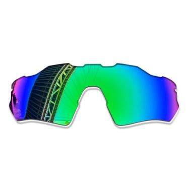 Imagem de LenzProse Lentes de reposição polarizadas de 1,5 mm para óculos de sol Oakley Radar EV XS Path OJ9001, antiarranhões | Ajuste perfeito