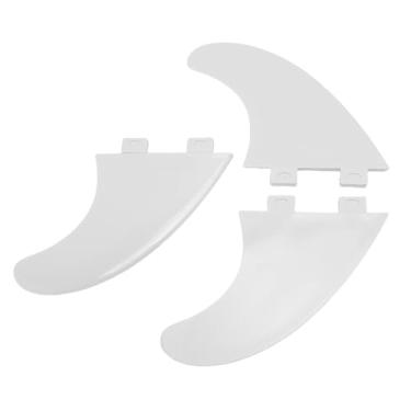 Imagem de GOWENIC Material de Prevenção de Desgaste de Barbatana de Surf Em PVC Design Clássico para Pranchas de Surf Infláveis ​​versáteis, 3 Unidades