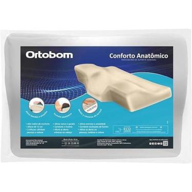 Imagem de Travesseiro Nasa Conforto Anatomico Ortobom 52x38cm